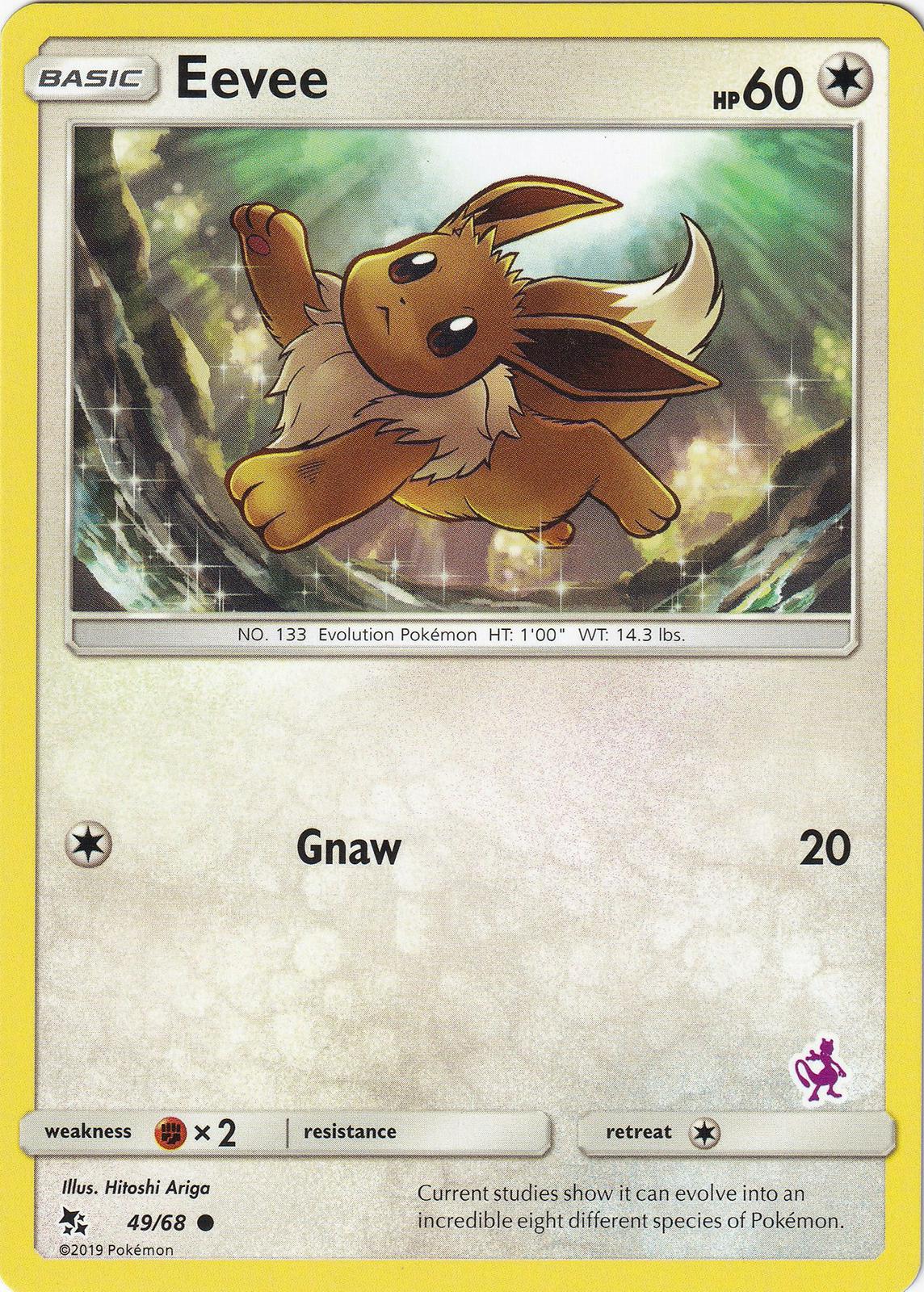 2020 Battle Academy Eevee Pokémon card