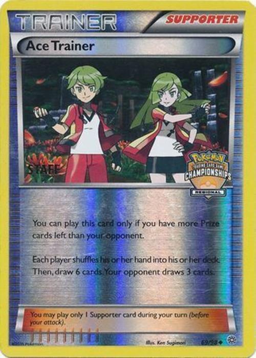 Ancient Origins Ace Trainer [Regional-Championships-Staff] Pokémon card