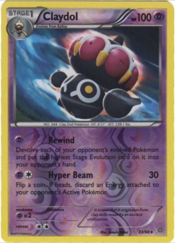 Claydol [Reverse Holo]