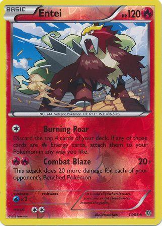Entei [Reverse Holo]