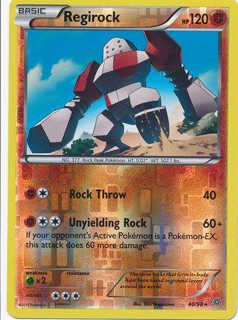 Regirock [Reverse Holo]
