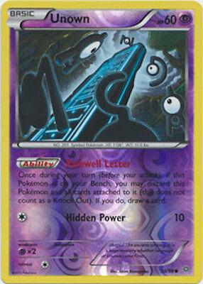 Unown [Reverse Holo]