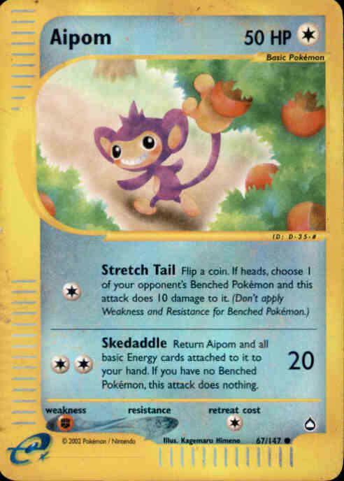 Aipom [Reverse Holo]