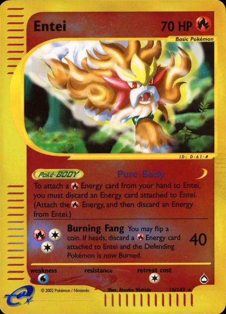 Entei [Reverse Holo]