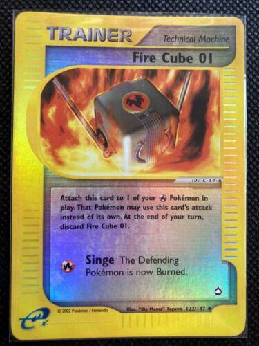 Fire Cube 01 [Reverse Holo]
