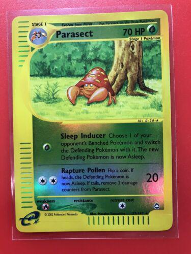 Aquapolis Parasect [Reverse Holo] Pokémon card