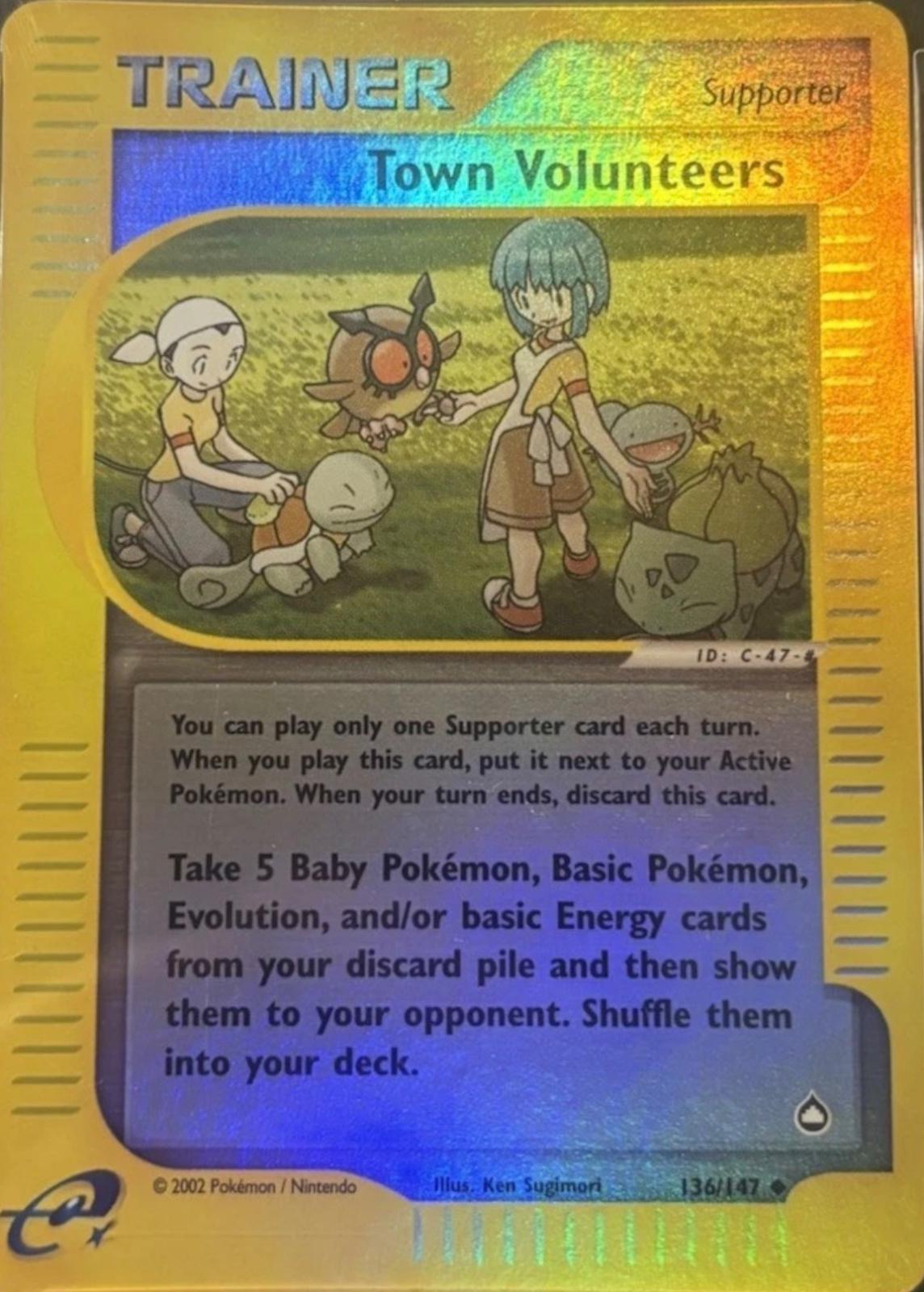 Town Volunteers [Reverse Holo]