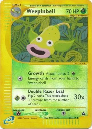 Weepinbell [Reverse Holo]