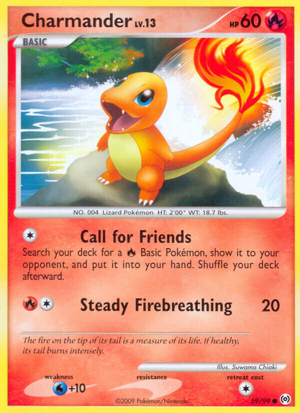 Arceus Charmander Pokémon card