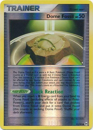 Dome Fossil [Reverse Holo]