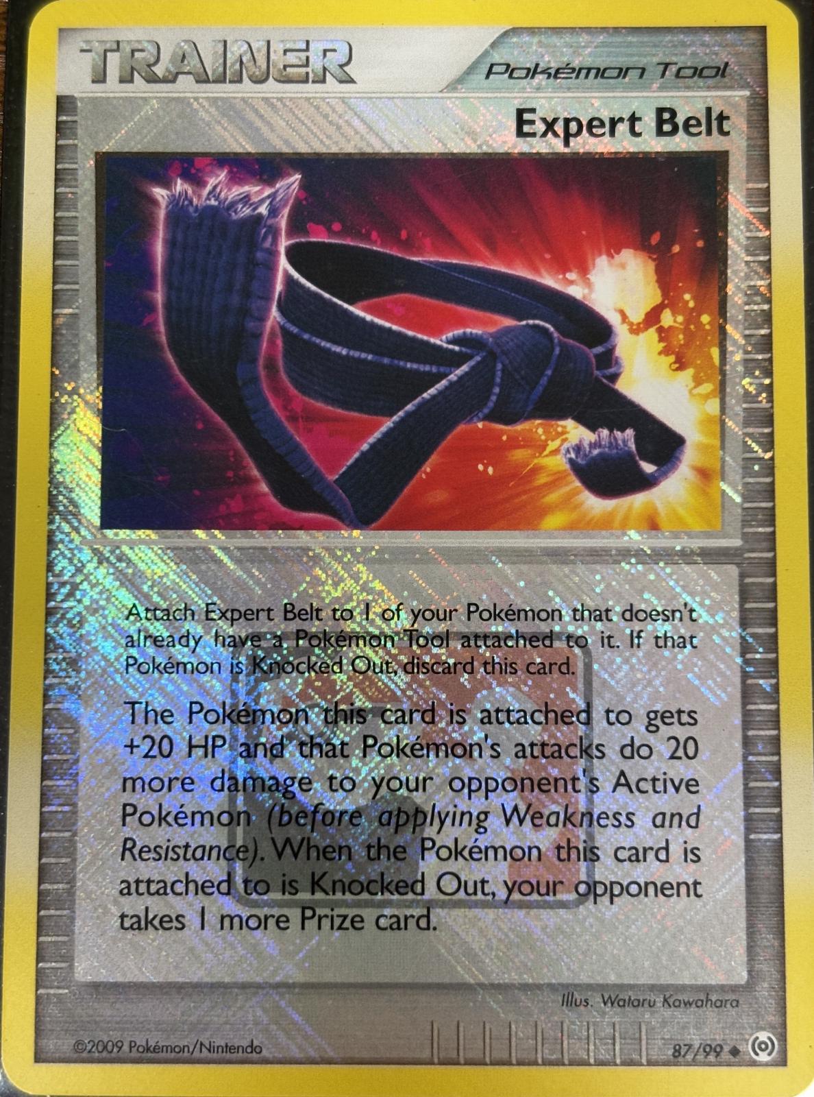 Arceus Expert Belt [League] Pokémon card