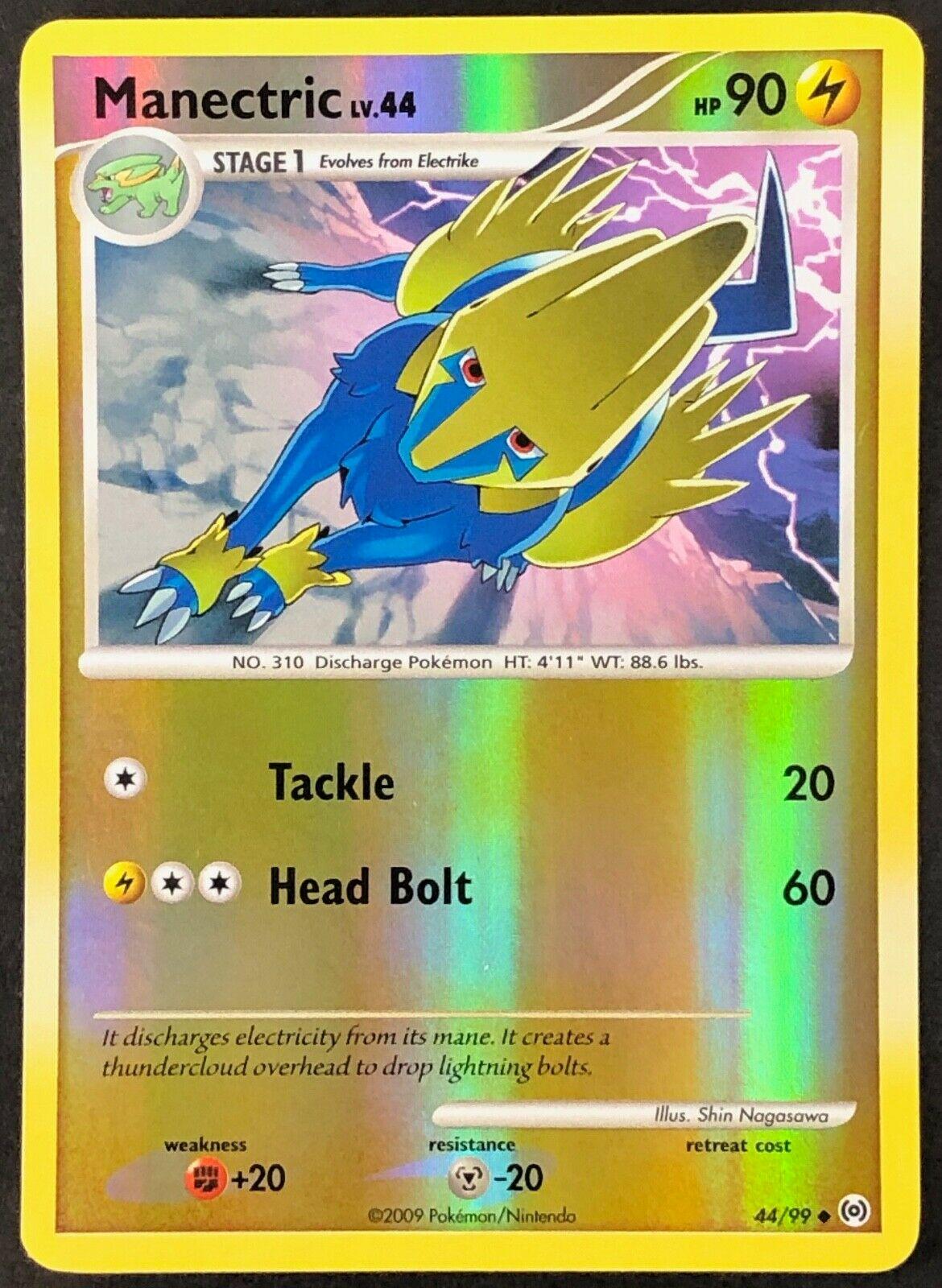 Arceus Manectric [Reverse Holo] Pokémon card