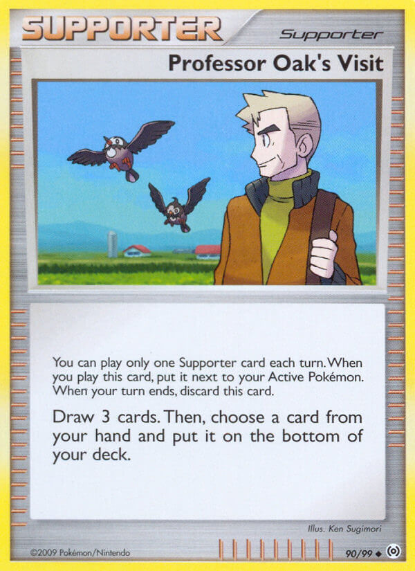 Professor Oak's Visit [Reverse Holo]