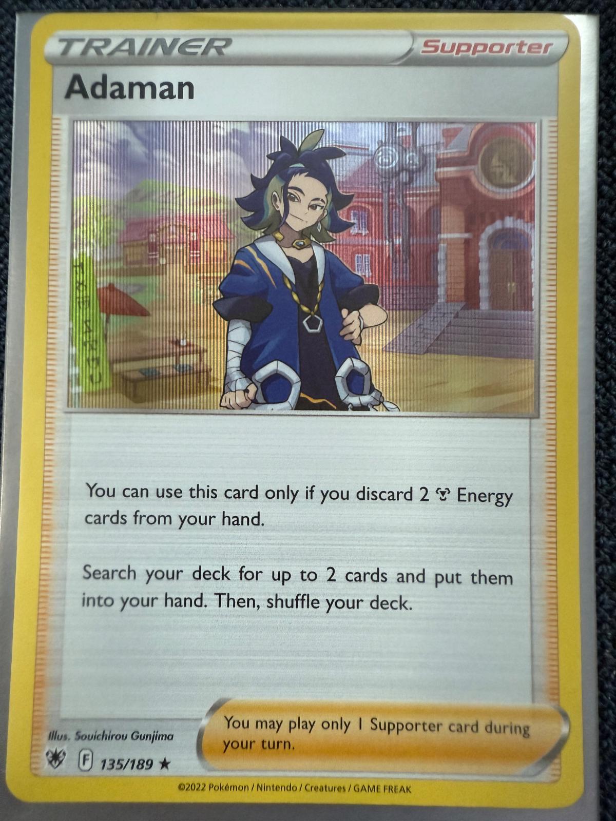 Astral Radiance Adaman [Holo] Pokémon card