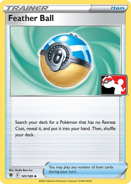 Astral Radiance Feather Ball [Prize-Pack] Pokémon card