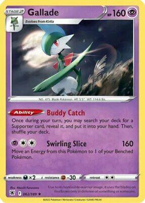 Astral Radiance Gallade [Reverse Holo] Pokémon card