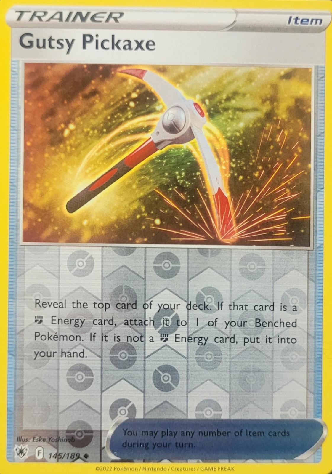 Gutsy Pickaxe [Reverse Holo]