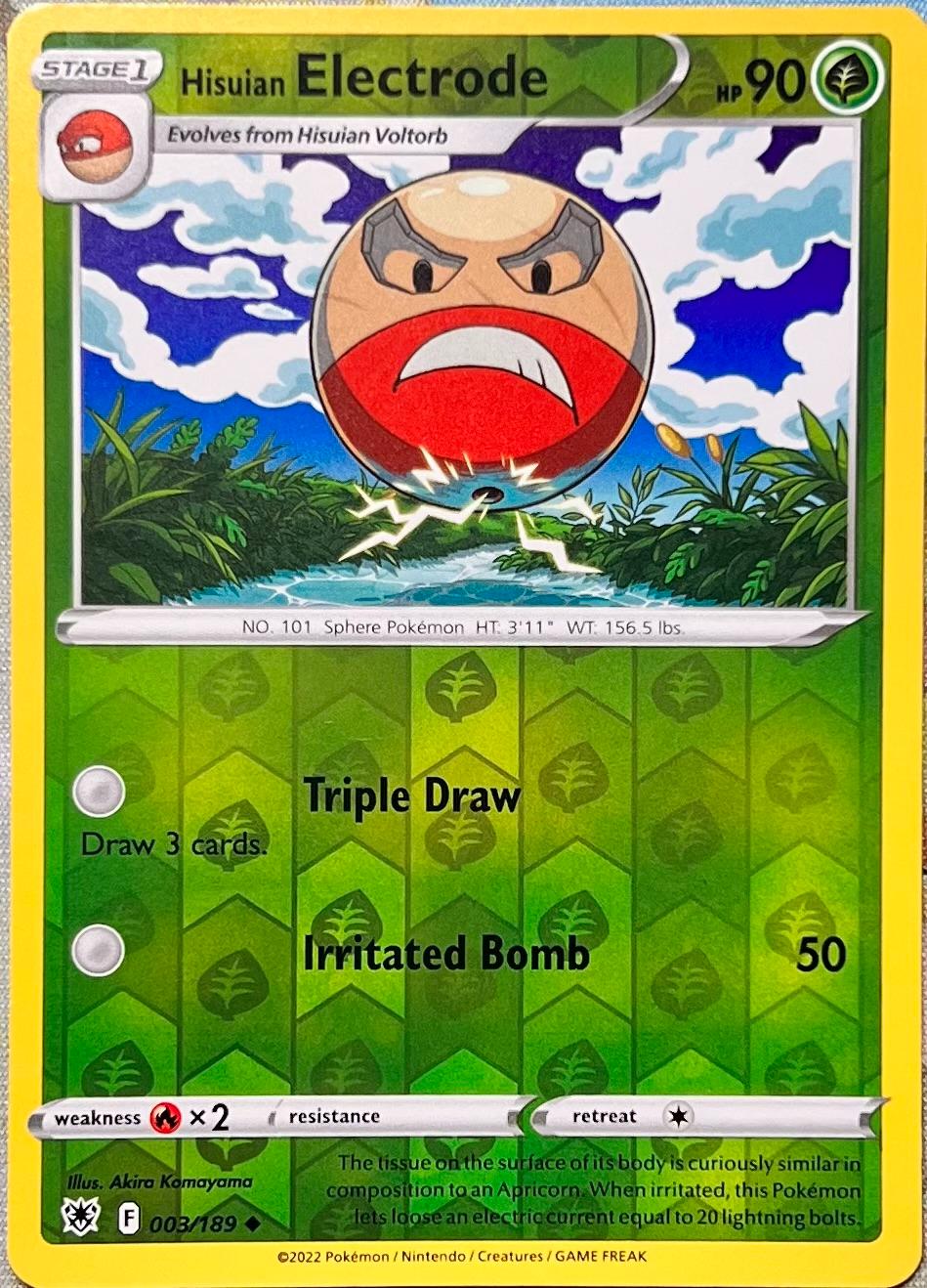 Hisuian Electrode [Reverse Holo]