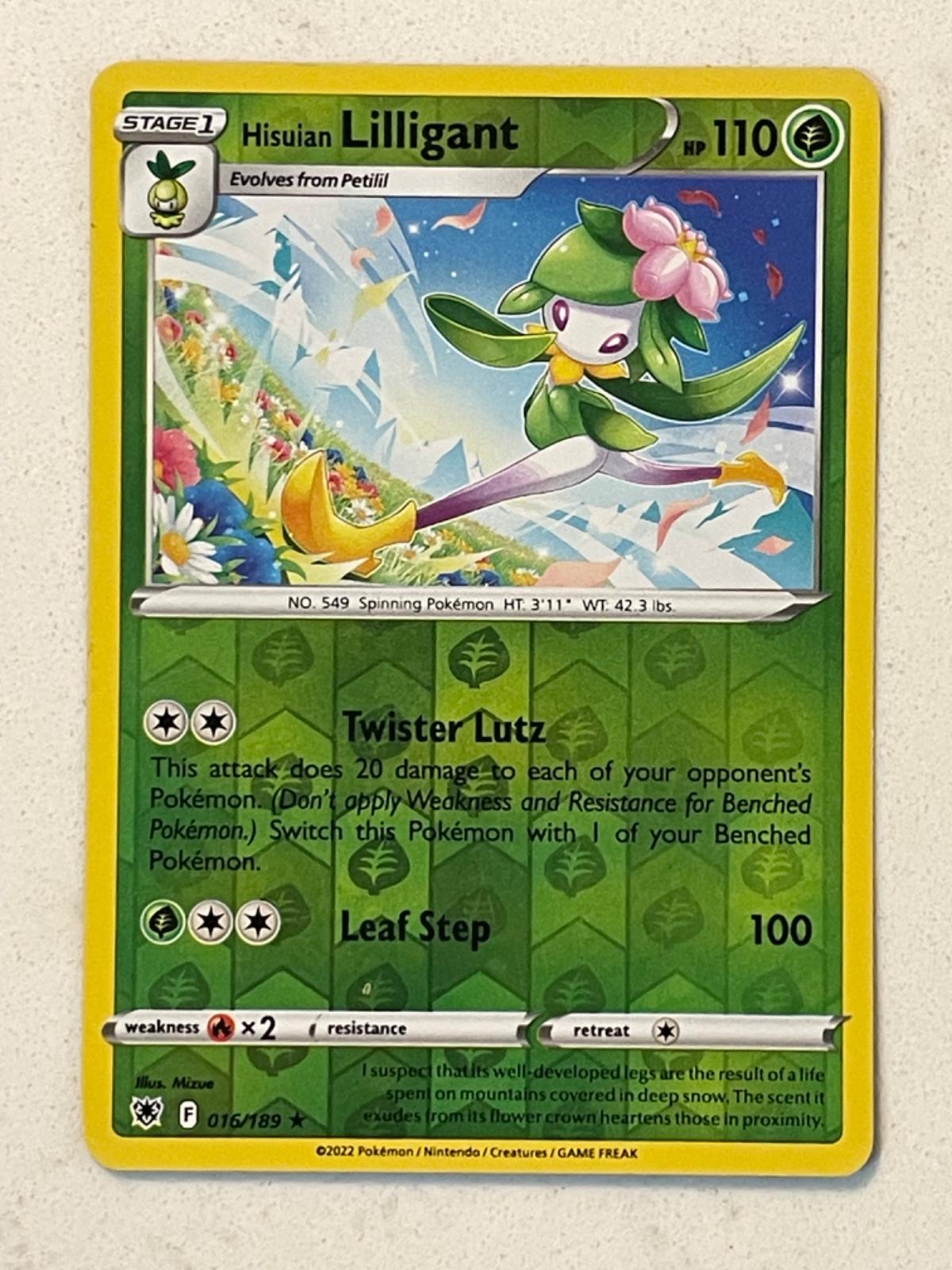 Hisuian Lilligant [Reverse Holo]