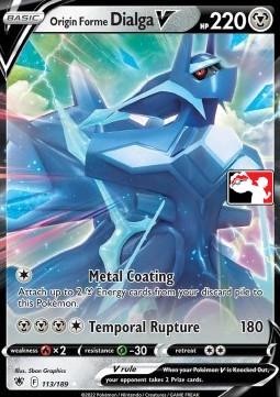 Astral Radiance Origin Forme Dialga V [Prize-Pack] Pokémon card