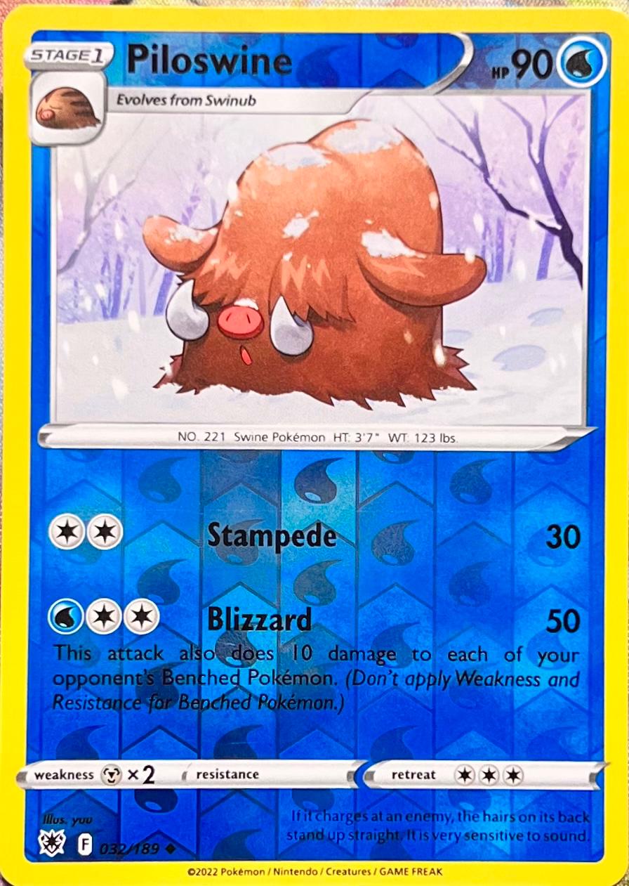 Piloswine [Reverse Holo]