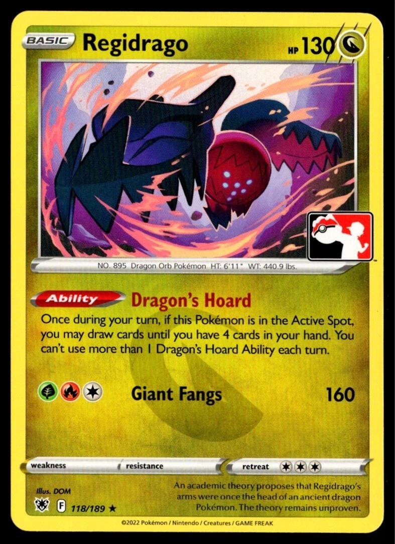 Astral Radiance Regidrago [Prize-Pack] Pokémon card
