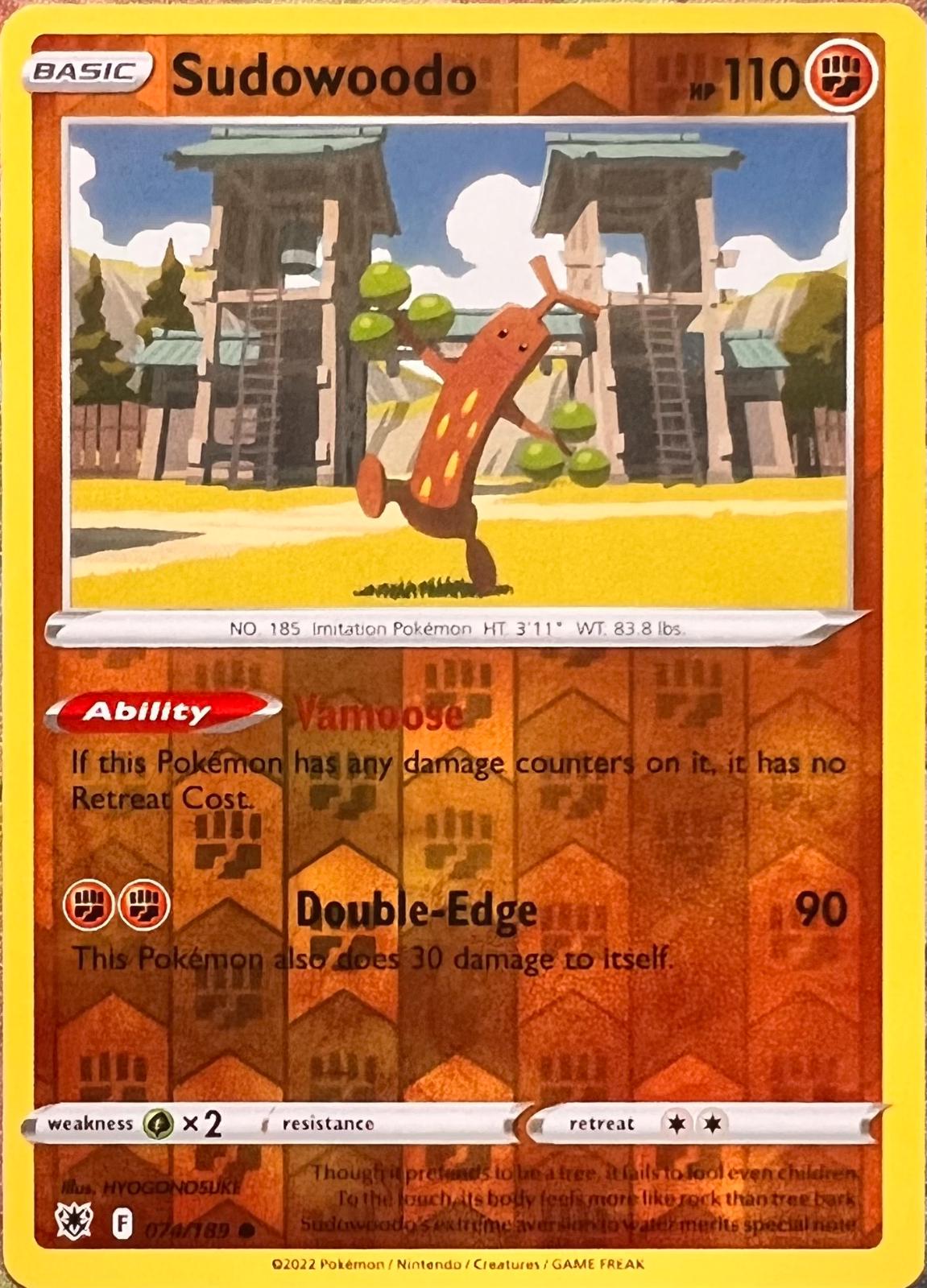 Sudowoodo [Reverse Holo]