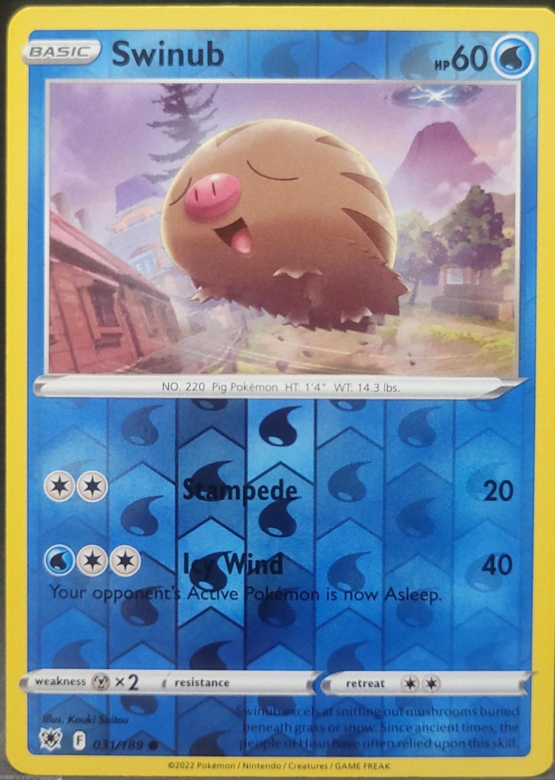 Swinub [Reverse Holo]