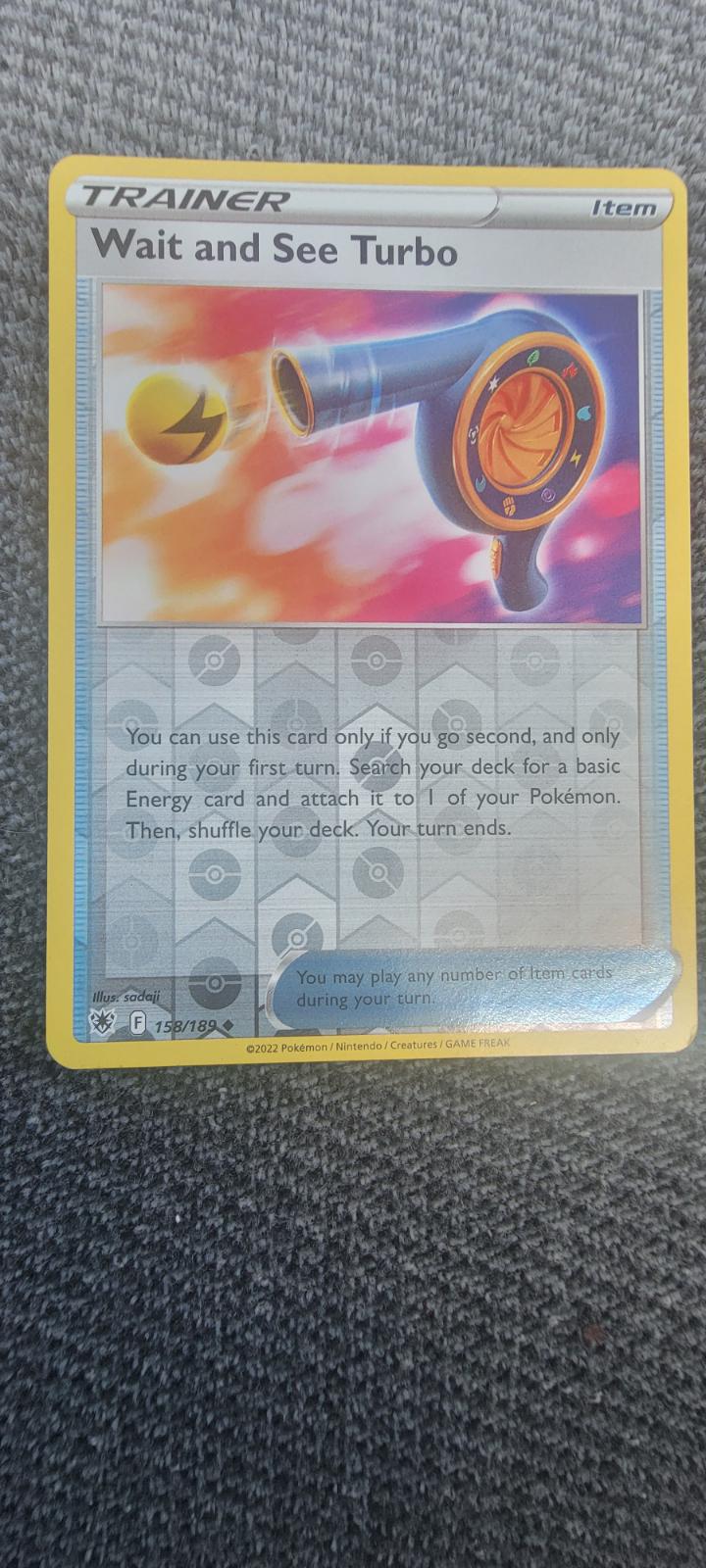 Wait and See Turbo [Reverse Holo]