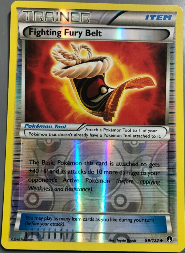 Fighting Fury Belt [Reverse Holo]