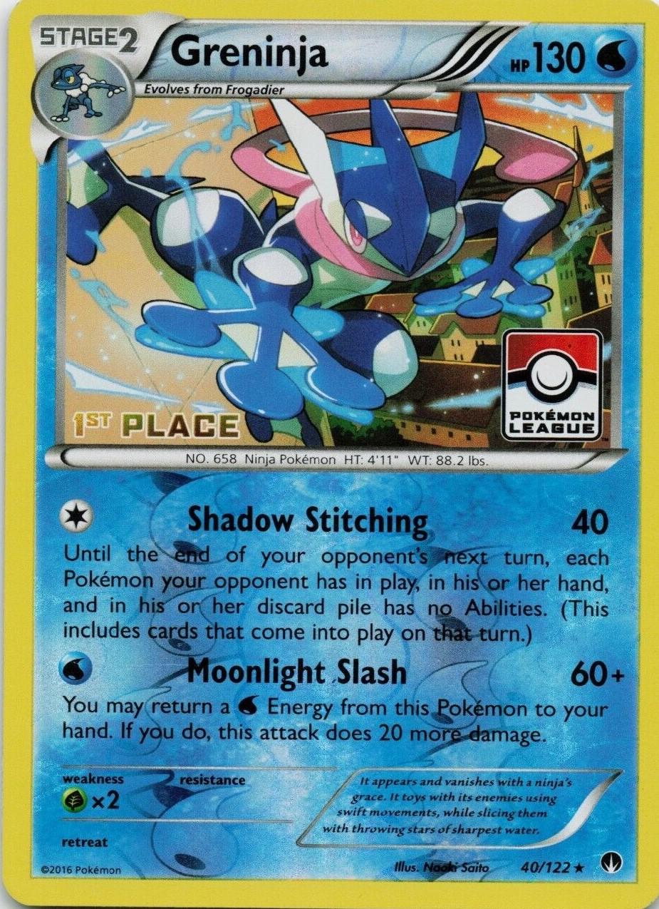 BREAKpoint Greninja [1st-Place-League] Pokémon card