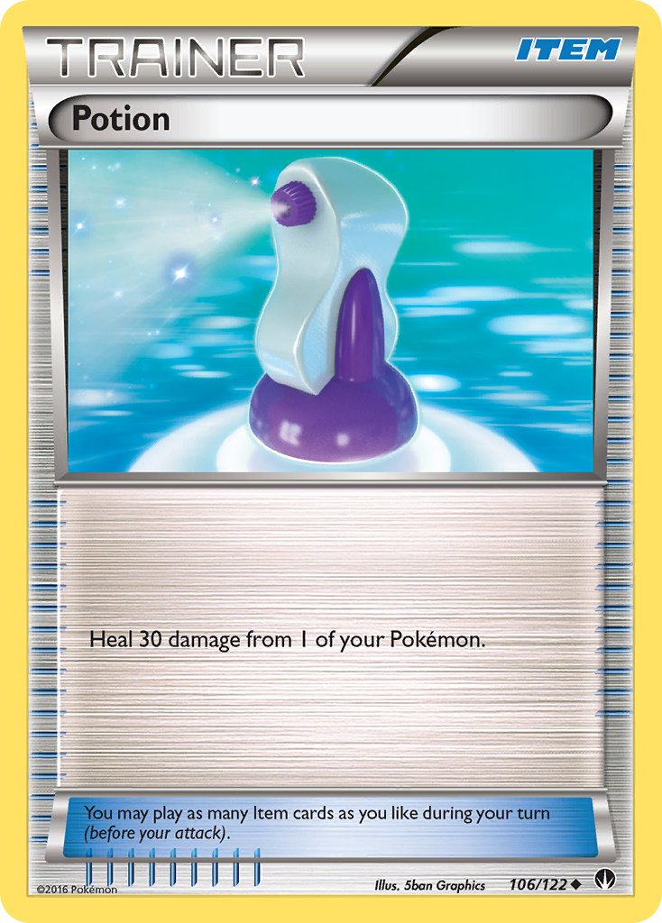 BREAKpoint Potion Pokémon card