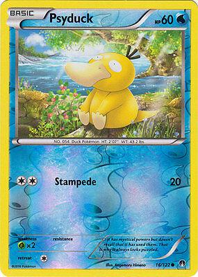 BREAKpoint Psyduck [Reverse Holo] Pokémon card
