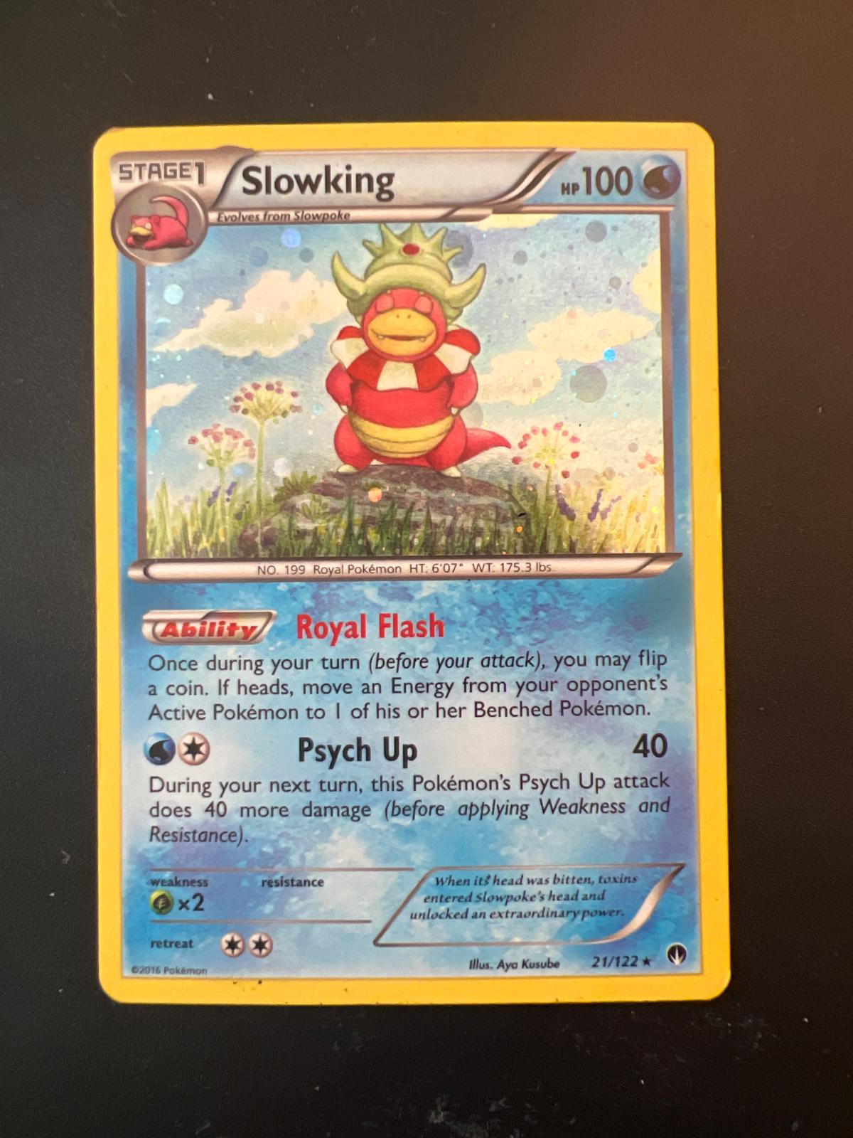 BREAKpoint Slowking [Cosmos-Holo] Pokémon card