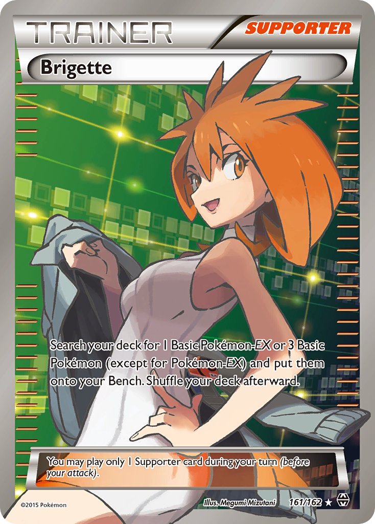 BREAKthrough Brigette Pokémon card