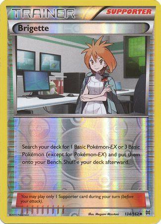 BREAKthrough Brigette [Reverse Holo] Pokémon card
