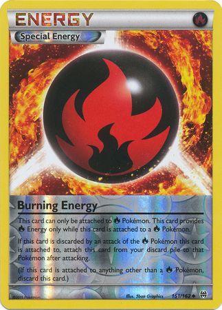 Burning Energy [Reverse Holo]