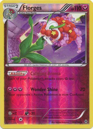 BREAKthrough Florges [Reverse Holo] Pokémon card