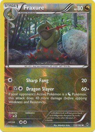 Fraxure [Reverse Holo]