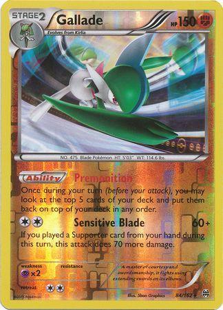 BREAKthrough Gallade [Reverse Holo] Pokémon card