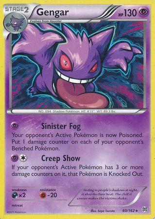 BREAKthrough Gengar [Holo] Pokémon card