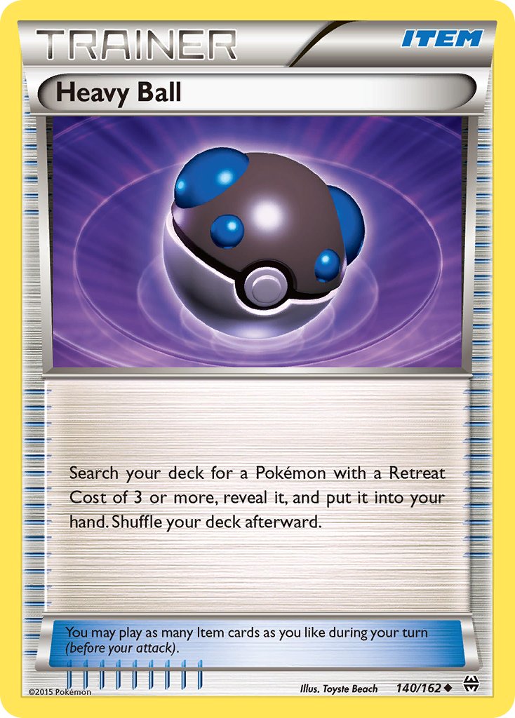 BREAKthrough Heavy Ball Pokémon card