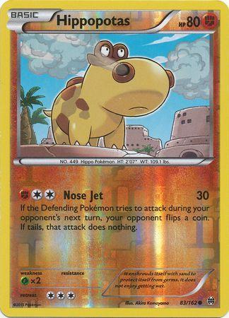 Hippopotas [Reverse Holo]