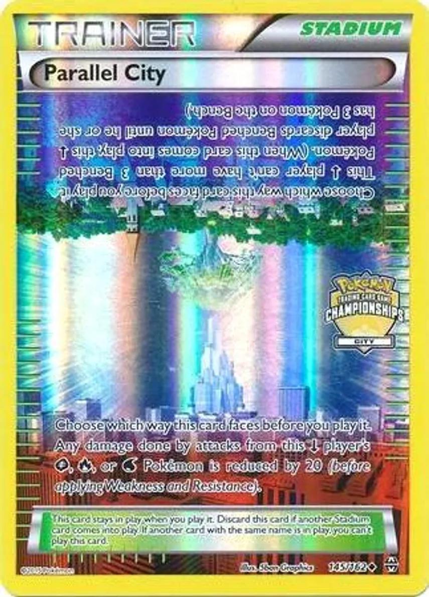 BREAKthrough Parallel City [City-Championship] Pokémon card