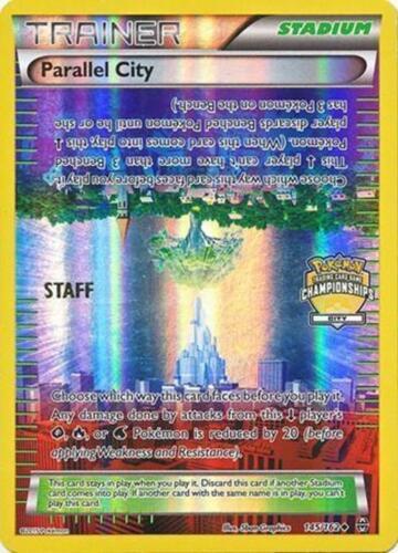 BREAKthrough Parallel City [City-Championship-Staff] Pokémon card