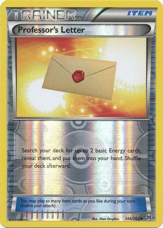 Professor's Letter [Reverse Holo]