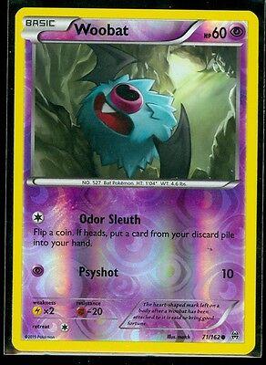 BREAKthrough Woobat [Reverse Holo] Pokémon card