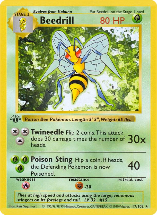 Beedrill [1st-Edition]