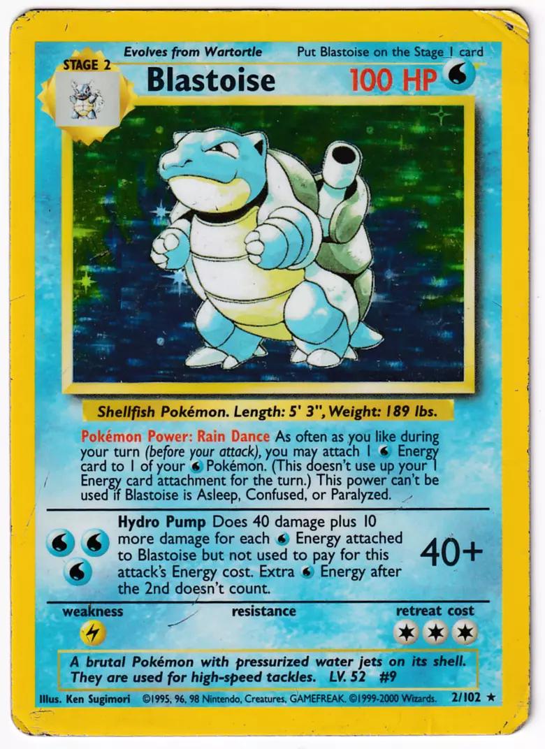 Base Set [1999-2000] Blastoise [1999-2000] Pokémon card