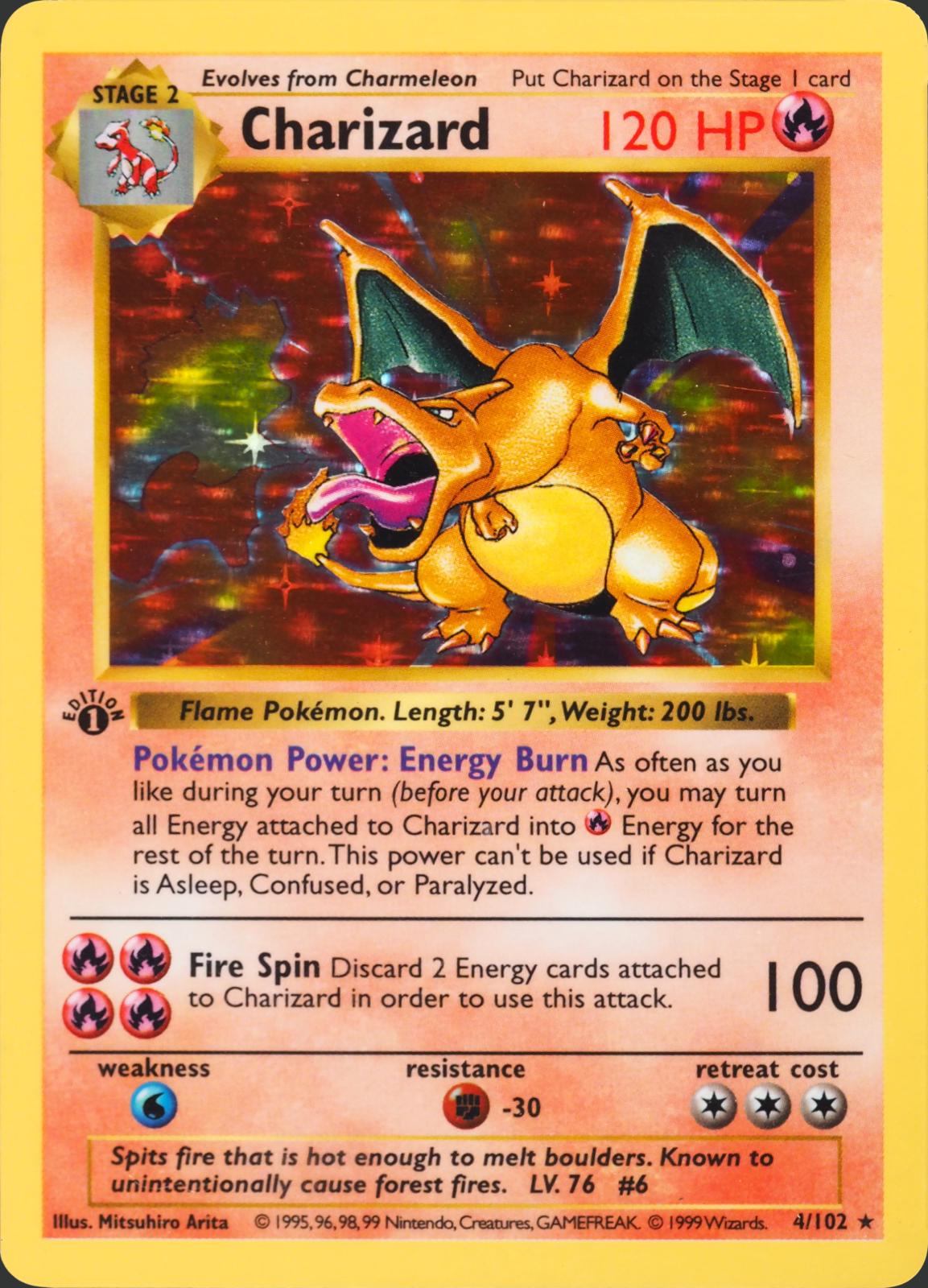 Base Set [1st-Edition] Charizard [1st-Edition] Pokémon card
